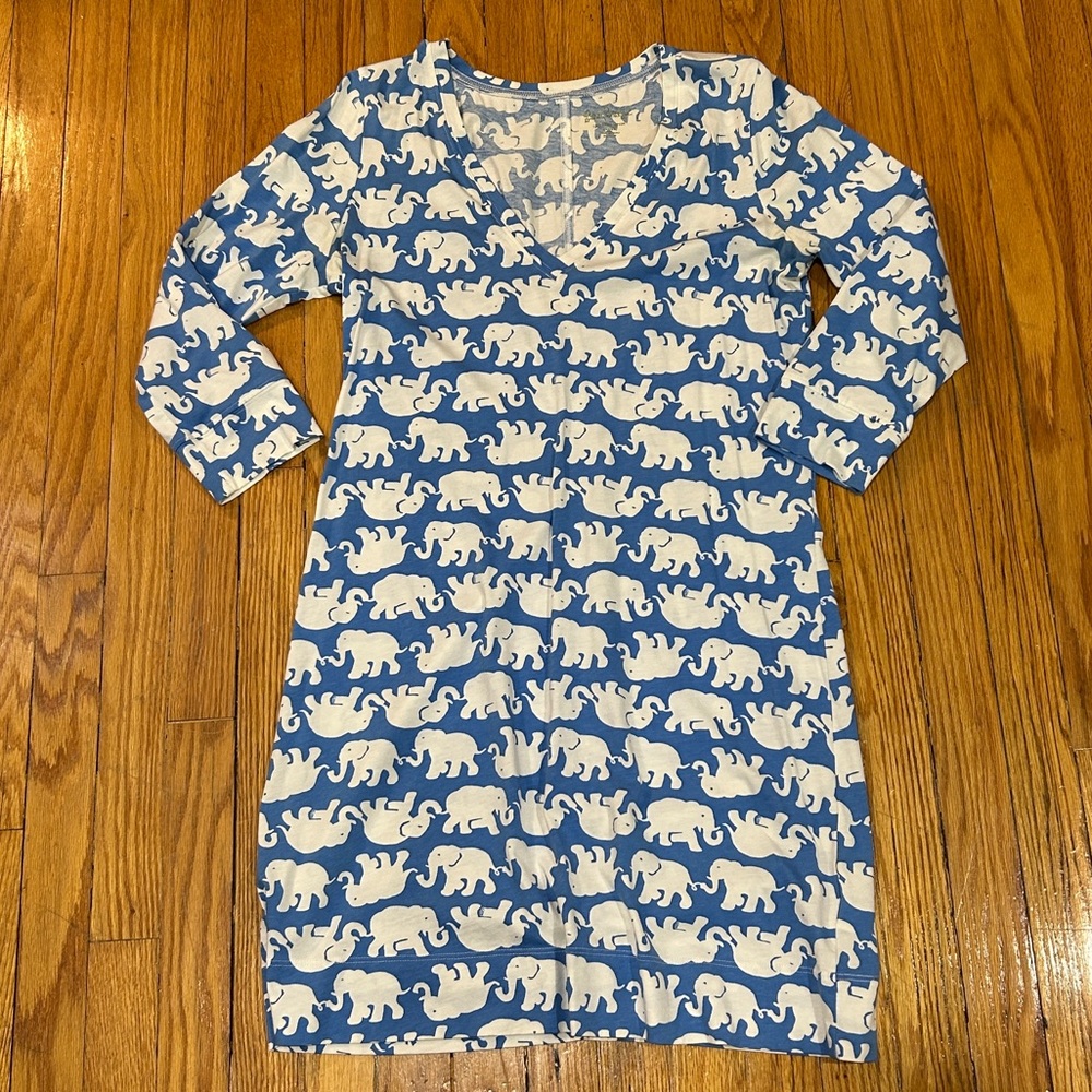 Lilly Pulitzer Christie Cotton Shift Dress in Tusk in Sun